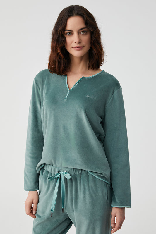 PJ SET 2606 (Smoky Green)