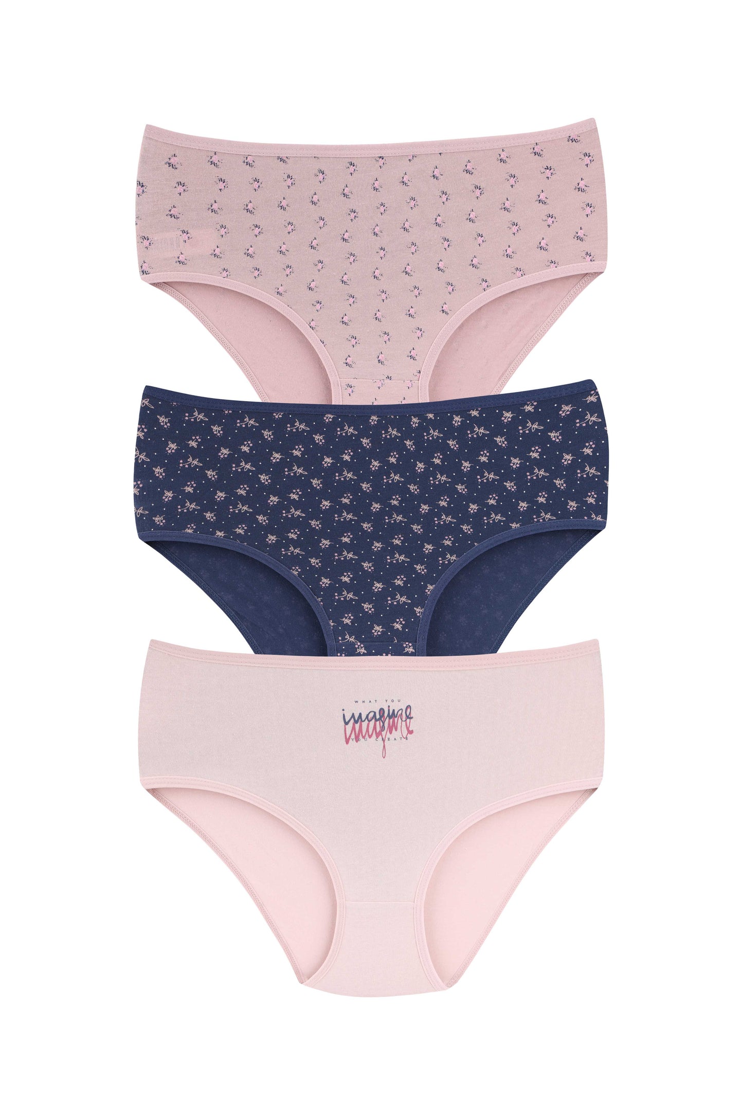 High Waist & Full Brief- Pack of 3