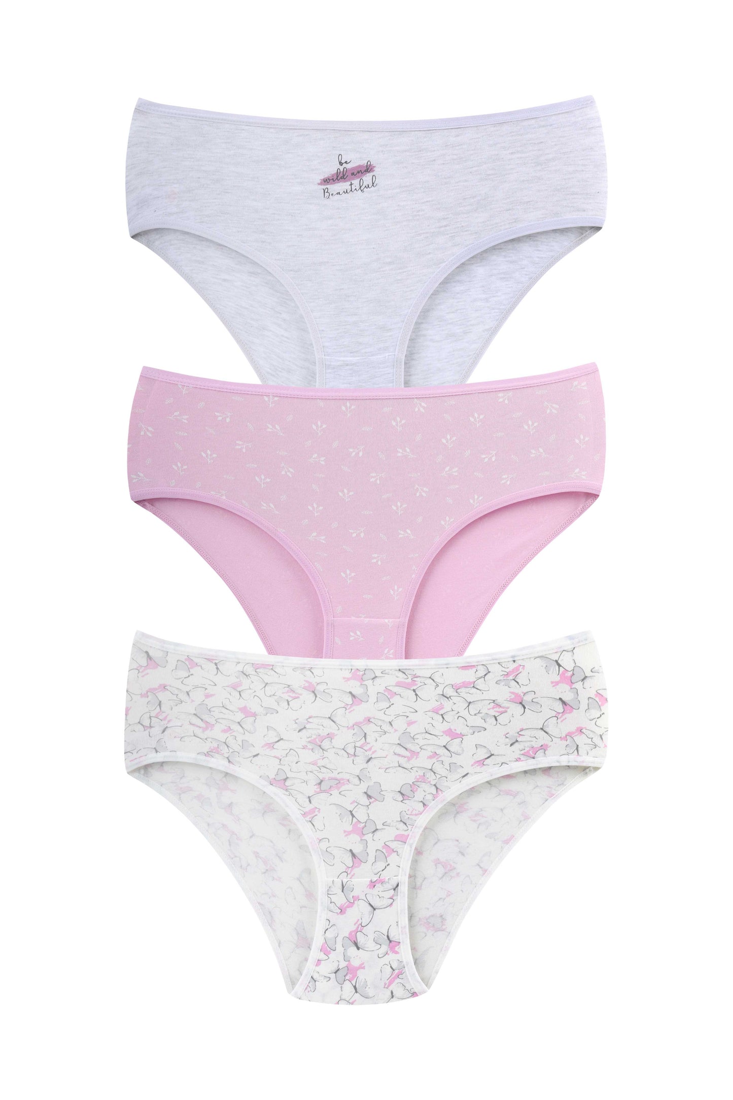 High Waist & Full Brief- Pack of 3