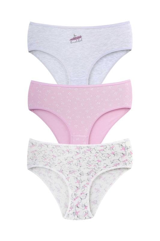 High Waist & Full Brief- Pack of 3