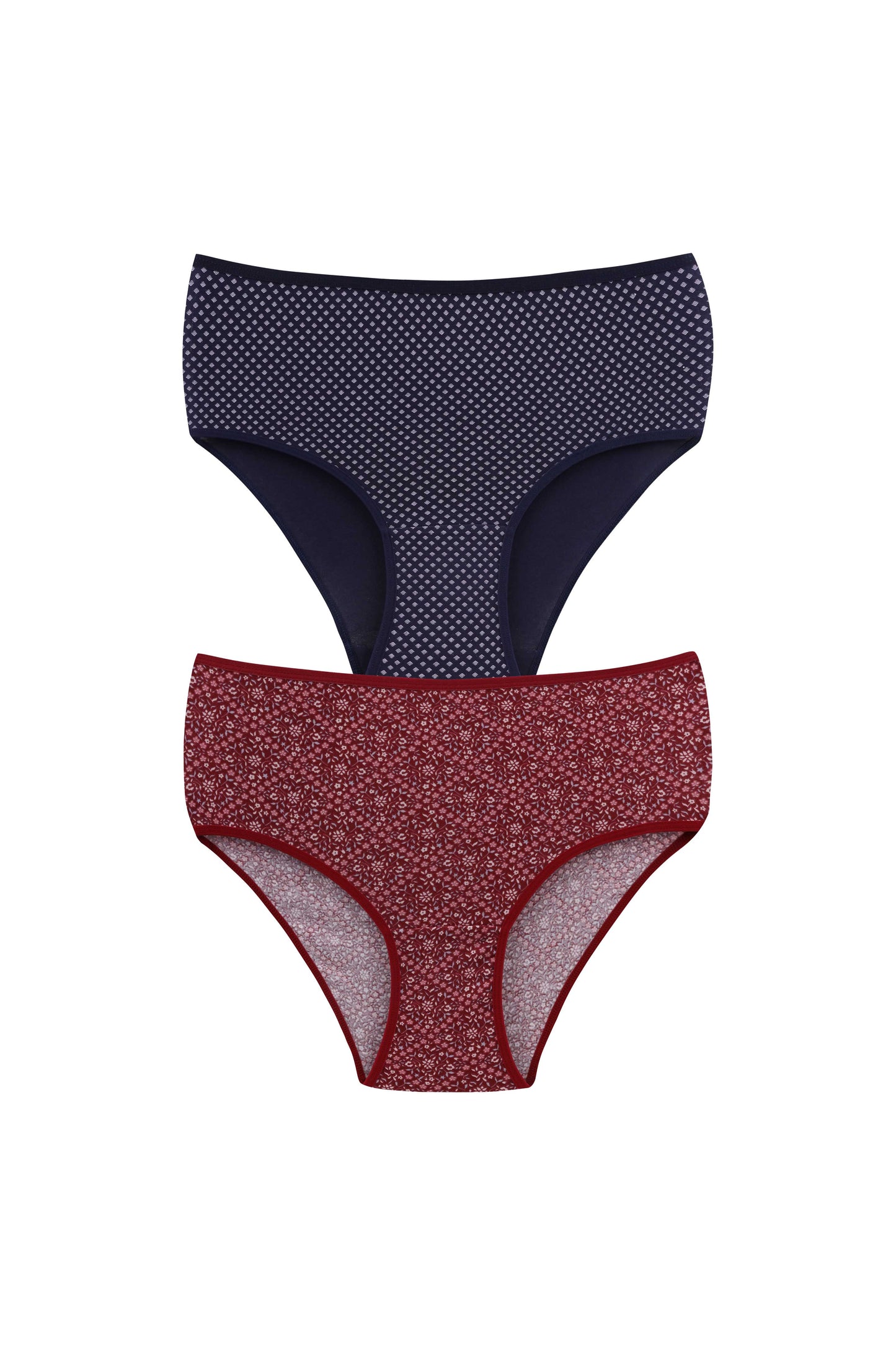 High Waist & Full Brief- Pack of 2