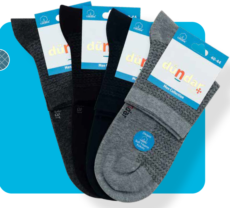 Man Cotton Half Short Socks